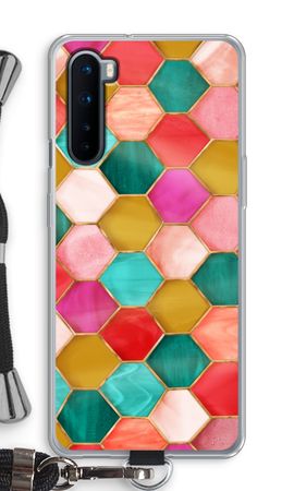 Hexagons in stained glass