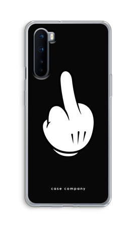 Mittelfinger schwarz