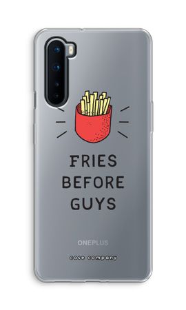 Fries before guys