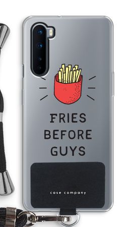 Fries before guys