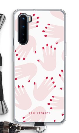 Hands pink