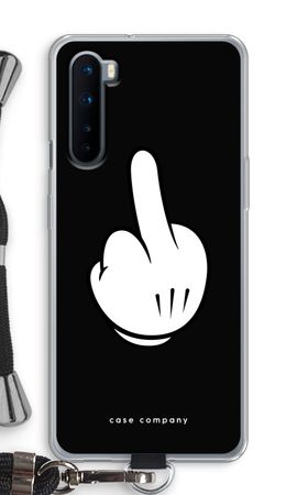 Middle finger black