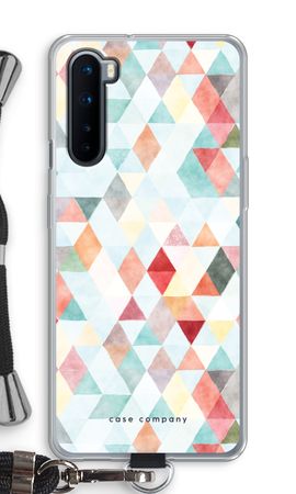 Coloured triangles pastel