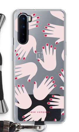 Hands pink