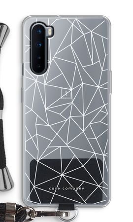 Geometric lines white