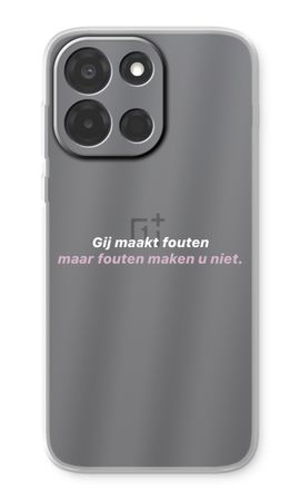 Fouten maken u niet