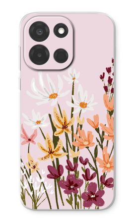 Painted wildflowers