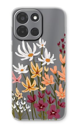Painted wildflowers