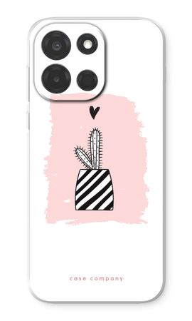 Black and white cactus