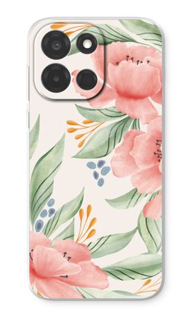 Fleurs roses douces