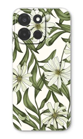 White flower pattern