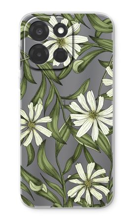 White flower pattern