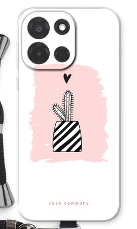 Black and white cactus