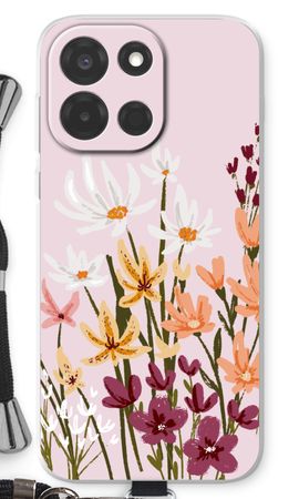 Painted wildflowers