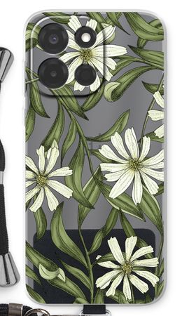 White flower pattern
