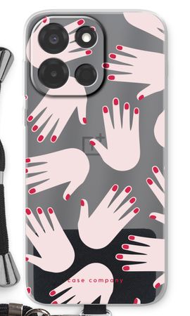 Hands pink