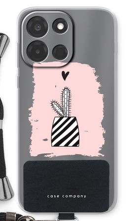 Black and white cactus