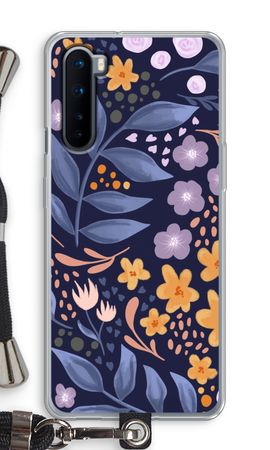 Flowers with blue leaves