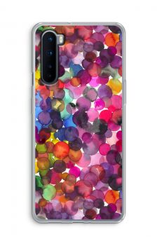 Puntos de acuarela superpuestos