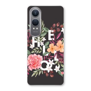 Hello in flowers