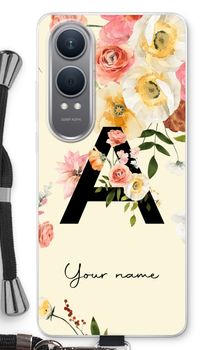 Flirty Flowers Monogram