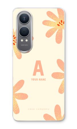 Peach Blossom Monogram