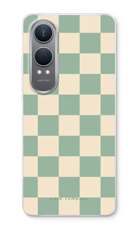 Checkered Mint, OnePlus Nord CE4 Lite weiche Hülle