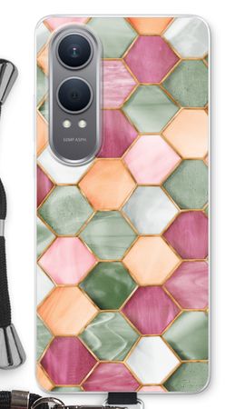 Hexagones en vitrail