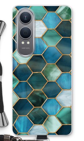 Hexagones en vitrail