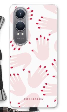 Hands pink