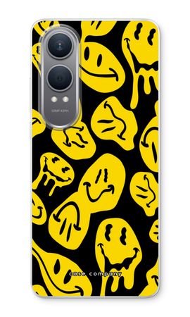 Melting smiley - Yellow