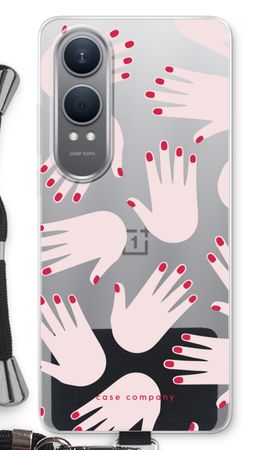Hands pink