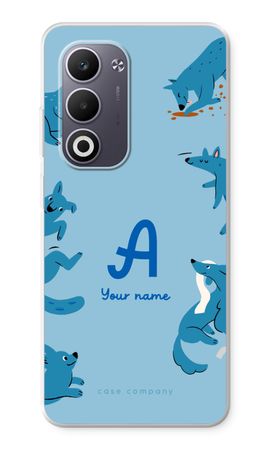 Playful Dogs Monogram