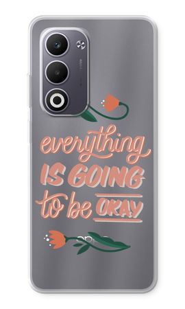 Optimistic flower girl