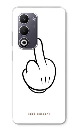 Middle finger white