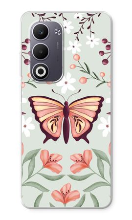 Butterfly in a floral world