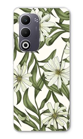 White flower pattern