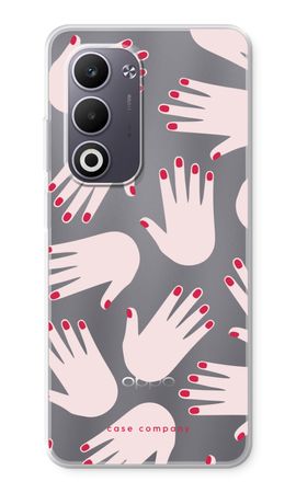 Hands pink