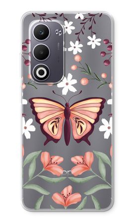 Butterfly in a floral world