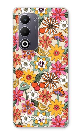 Retro Flowers N°2 - Yellow