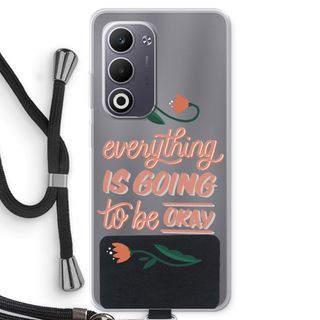 Optimistic flower girl