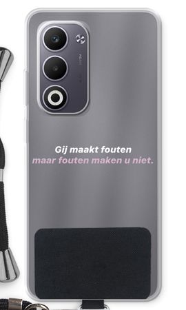 Fouten maken u niet