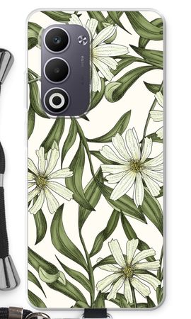 White flower pattern