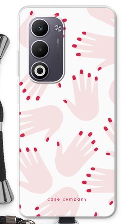 Hands pink