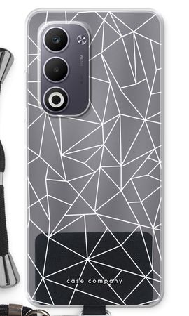 Geometric lines white