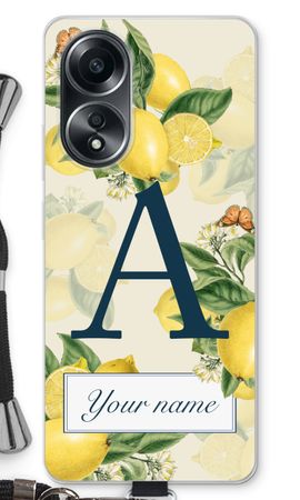 Monogram Lemons, Oranges of Peaches