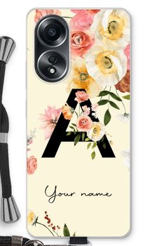 Flirty Flowers Monogram