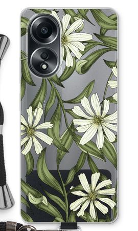 White flower pattern