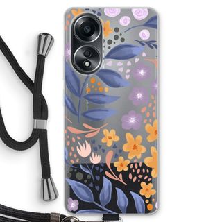 Flowers with blue leaves