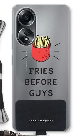 Fries before guys
